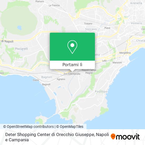 Mappa Deter Shopping Center di Orecchio Giuseppe