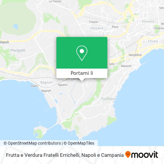 Mappa Frutta e Verdura Fratelli Errichelli