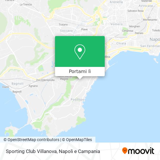 Mappa Sporting Club Villanova