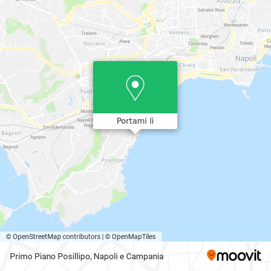 Mappa Primo Piano Posillipo