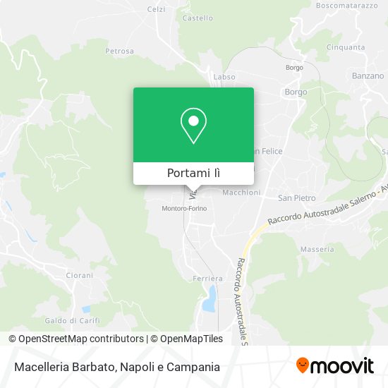 Mappa Macelleria Barbato