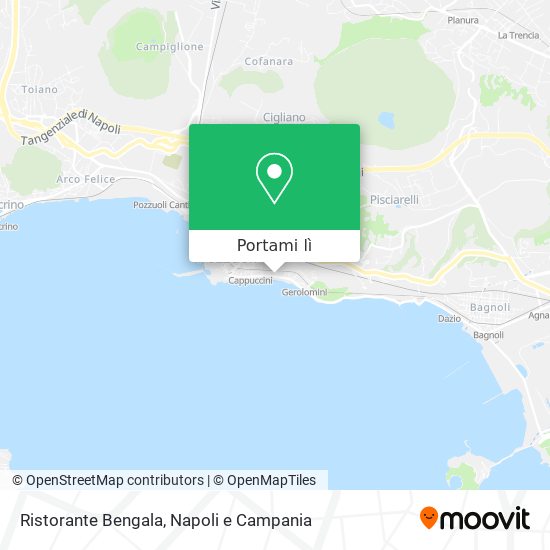 Mappa Ristorante Bengala
