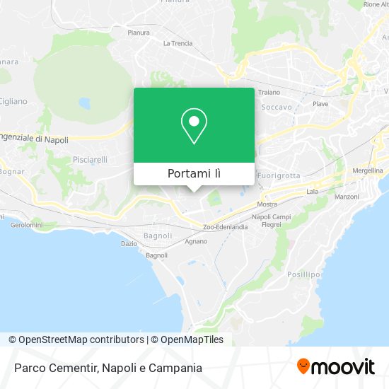 Mappa Parco Cementir