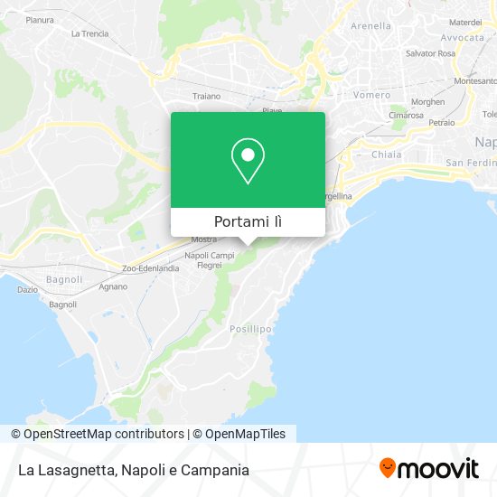 Mappa La Lasagnetta