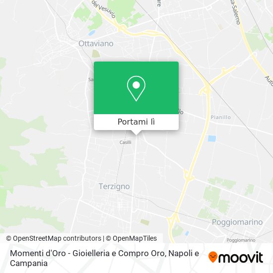 Mappa Momenti d'Oro - Gioielleria e Compro Oro