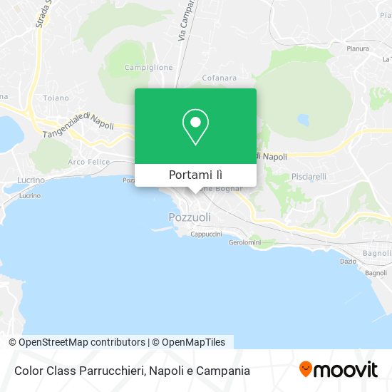 Mappa Color Class Parrucchieri