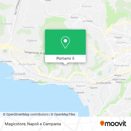 Mappa Magicstore