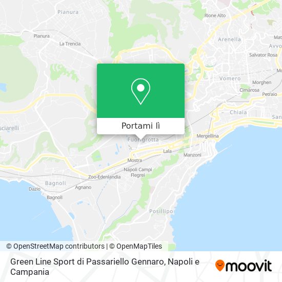 Mappa Green Line Sport di Passariello Gennaro
