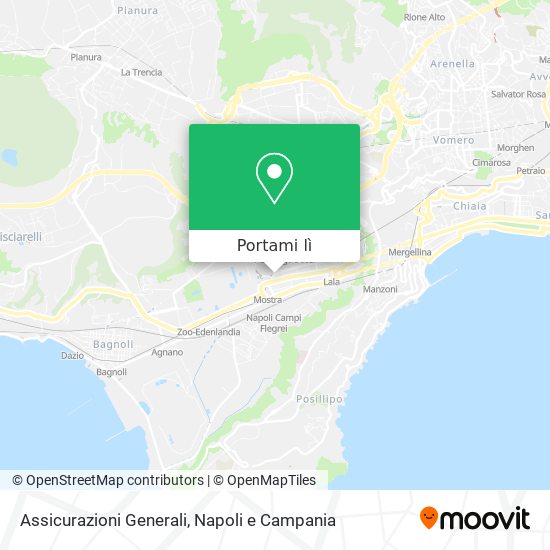 Mappa Assicurazioni Generali