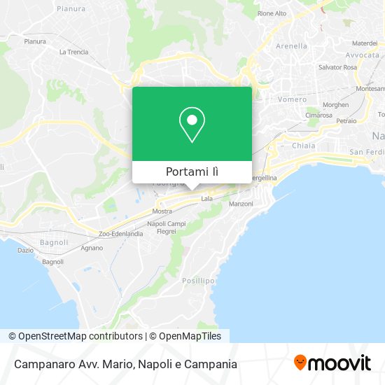 Mappa Campanaro Avv. Mario