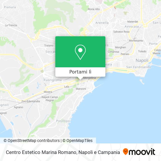 Mappa Centro Estetico Marina Romano