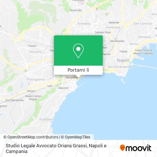 Mappa Studio Legale Avvocato Oriana Grassi