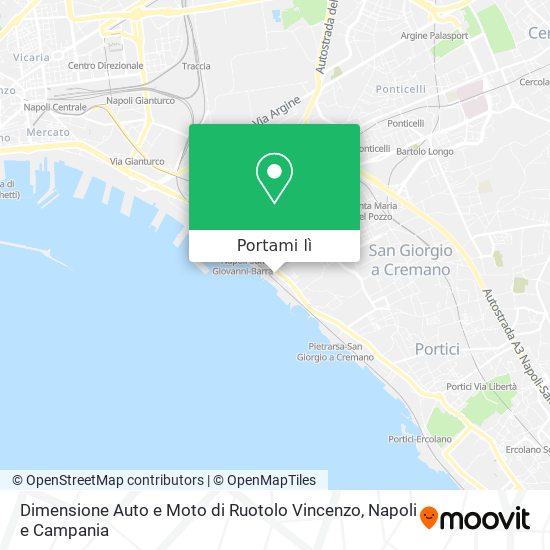 Mappa Dimensione Auto e Moto di Ruotolo Vincenzo