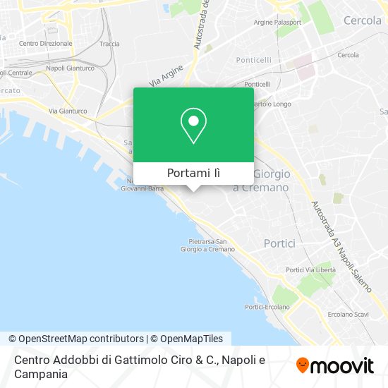 Mappa Centro Addobbi di Gattimolo Ciro & C.