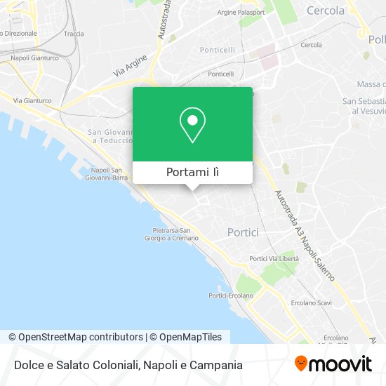 Mappa Dolce e Salato Coloniali