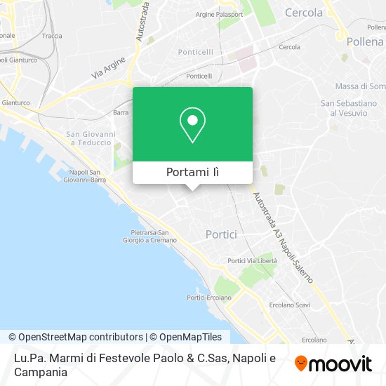 Mappa Lu.Pa. Marmi di Festevole Paolo & C.Sas