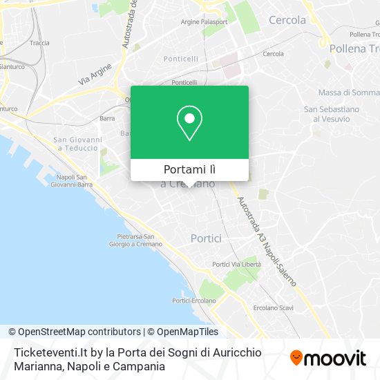Mappa Ticketeventi.It by la Porta dei Sogni di Auricchio Marianna