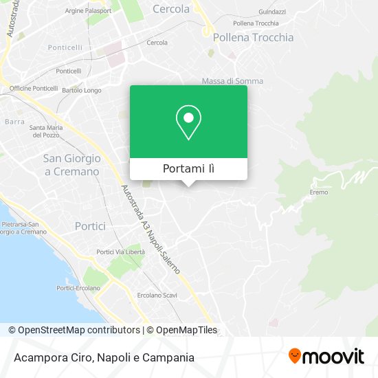 Mappa Acampora Ciro