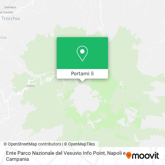 Mappa Ente Parco Nazionale del Vesuvio Info Point
