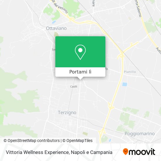 Mappa Vittoria Wellness Experience