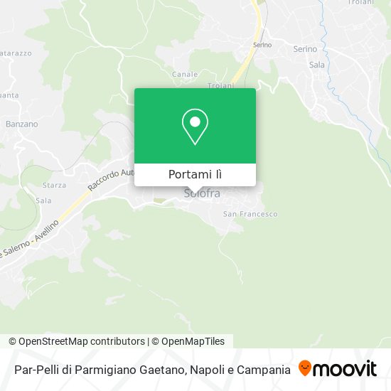 Mappa Par-Pelli di Parmigiano Gaetano