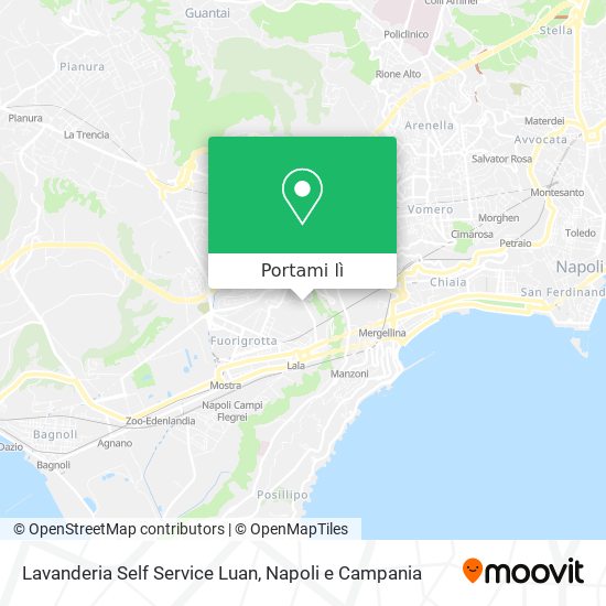 Mappa Lavanderia Self Service Luan