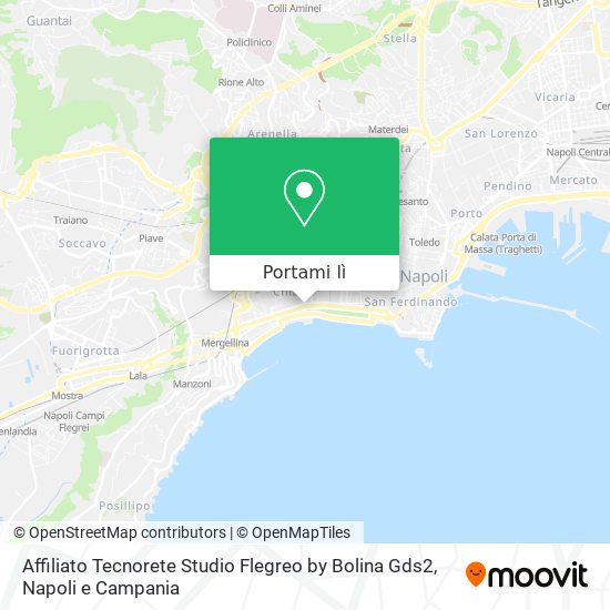 Mappa Affiliato Tecnorete Studio Flegreo by Bolina Gds2