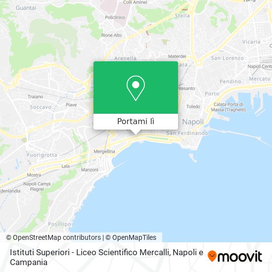Mappa Istituti Superiori - Liceo Scientifico Mercalli