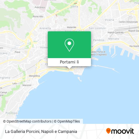 Mappa La Galleria Porcini