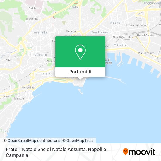 Mappa Fratelli Natale Snc di Natale Assunta