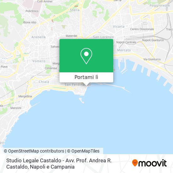 Mappa Studio Legale Castaldo - Avv. Prof. Andrea R. Castaldo