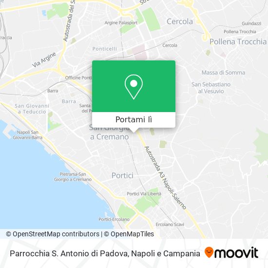 Mappa Parrocchia S. Antonio di Padova