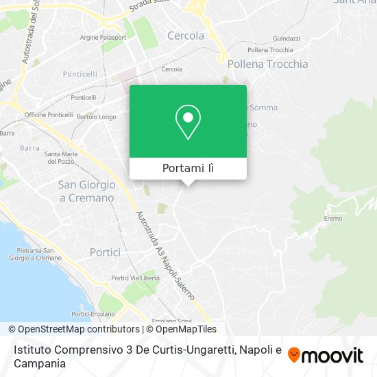 Mappa Istituto Comprensivo 3 De Curtis-Ungaretti