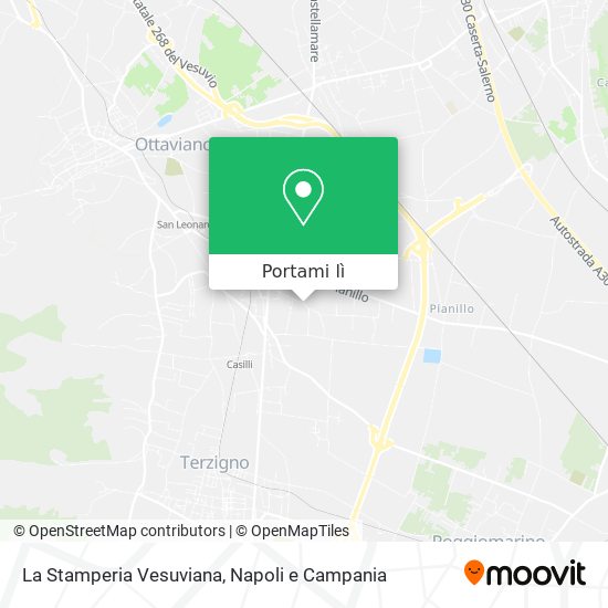Mappa La Stamperia Vesuviana