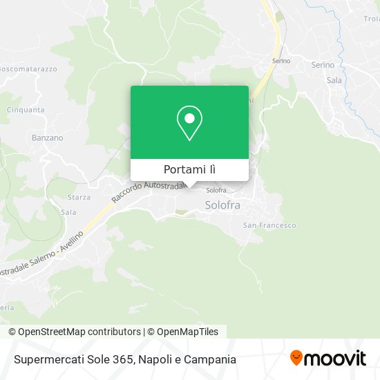Mappa Supermercati Sole 365