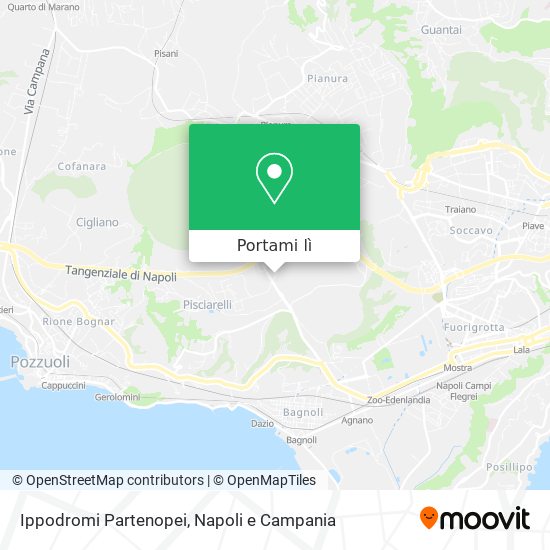 Mappa Ippodromi Partenopei