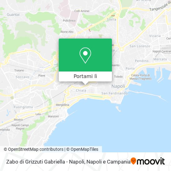 Mappa Zabo di Grizzuti Gabriella - Napoli