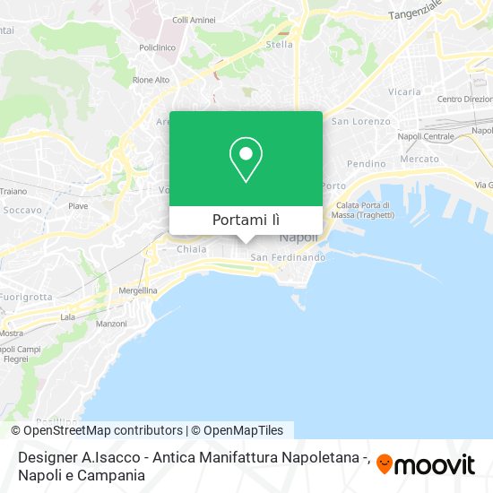 Mappa Designer A.Isacco - Antica Manifattura Napoletana -