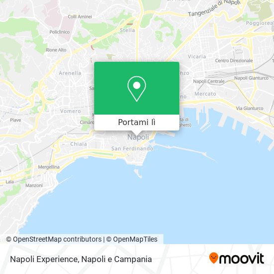 Mappa Napoli Experience