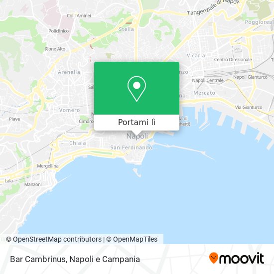 Mappa Bar Cambrinus