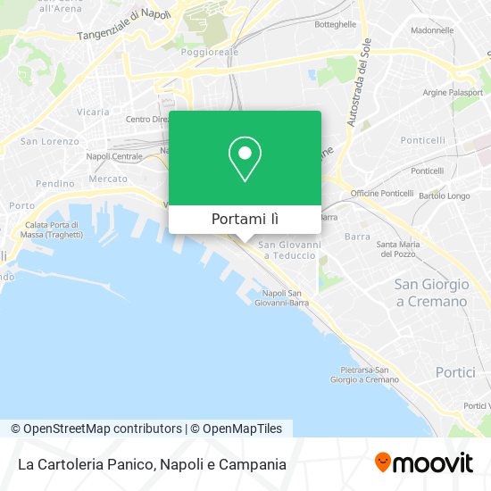 Mappa La Cartoleria Panico