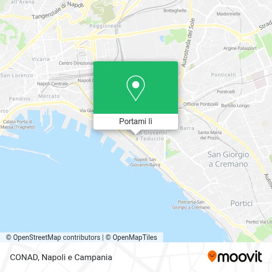 Mappa CONAD