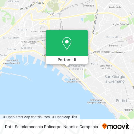 Mappa Dott. Saltalamacchia Policarpo