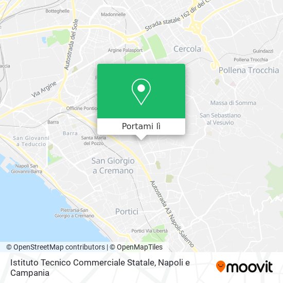 Mappa Istituto Tecnico Commerciale Statale