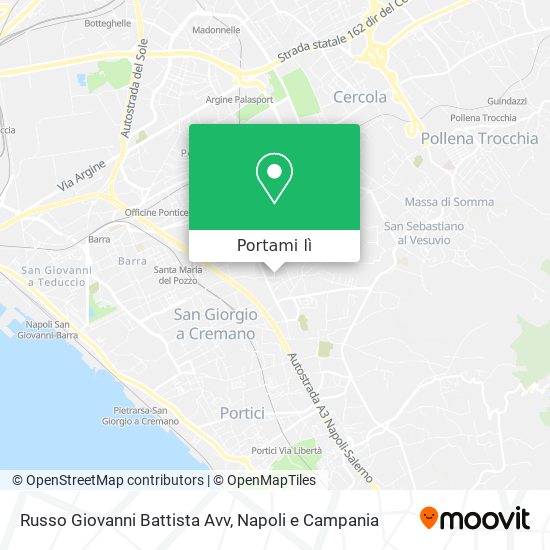 Mappa Russo Giovanni Battista Avv