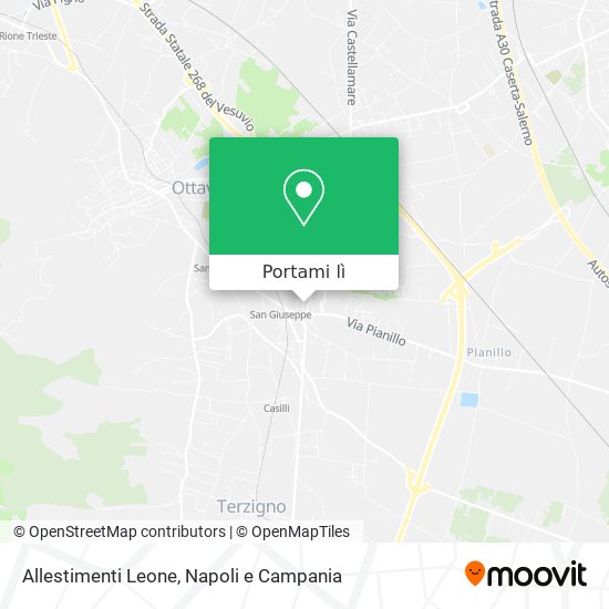 Mappa Allestimenti Leone