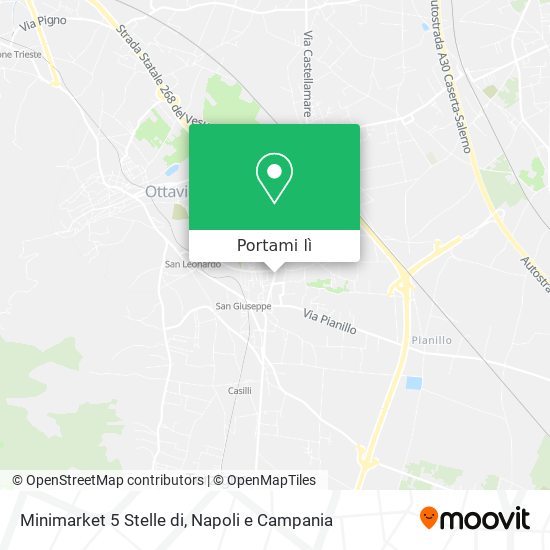Mappa Minimarket 5 Stelle di