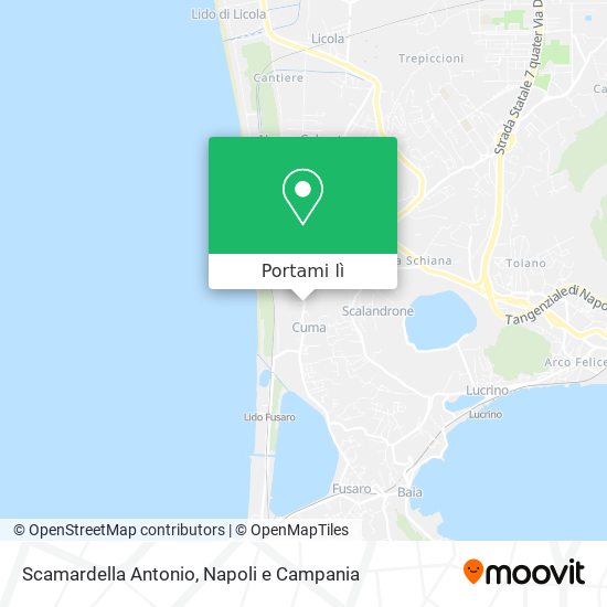Mappa Scamardella Antonio