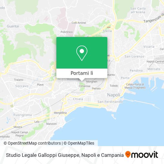 Mappa Studio Legale Galloppi Giuseppe