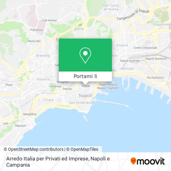 Mappa Arredo Italia per Privati ed Imprese